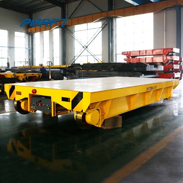 10 ton rail transfer carts for outdoor and indoor operation
